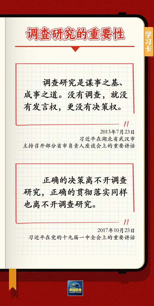 學(xué)習(xí)卡丨如何深入調(diào)查研究？跟總書記學(xué)習(xí)“五字訣”