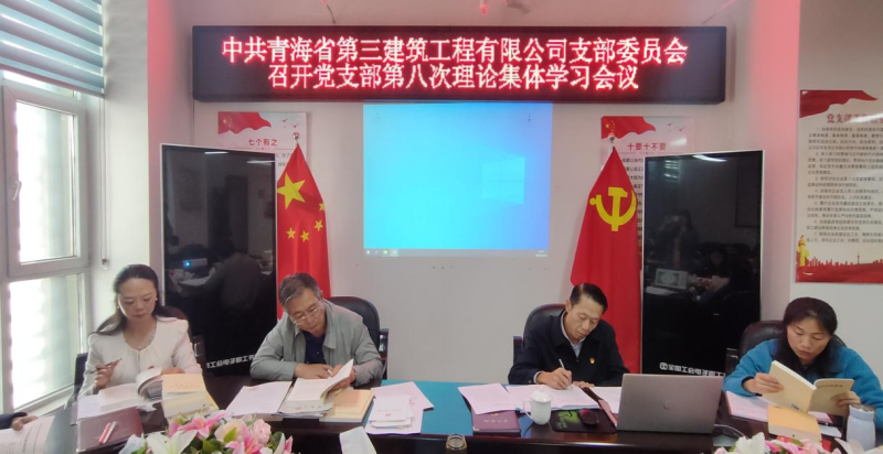 三建公司黨支部召開(kāi)第八次理論集體學(xué)習(xí)會(huì) ----集團(tuán)黨委委員、紀(jì)委書(shū)記講主題教育專(zhuān)題黨課